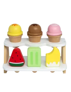 Mamamemo IJskraam met 6 ijsjes