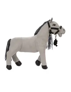 ByASTRUP Lucky, grijs knuffelpaardje 30cm