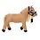 ByASTRUP Daisy, blond knuffelpaardje 30cm