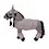 ByASTRUP Accessoires voor knuffelpaardje 30cm, lila