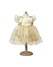 Mamamemo Feestjurk goud 45cm