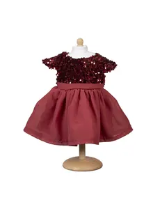 Mamamemo Feestjurk rood 45cm