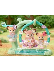 Sylvanian Families Baby Hertjes-bloemen schommel (5801)
