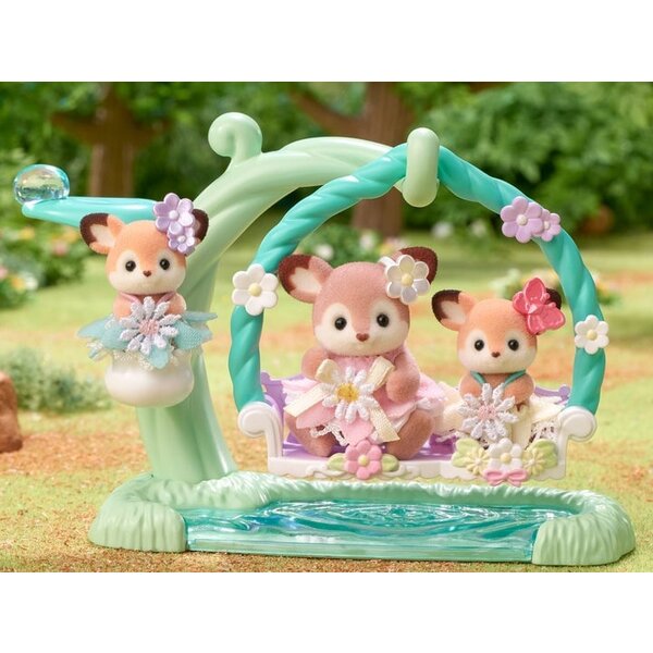 Sylvanian Families Baby Hertjes-bloemen schommel (5801)