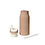Nuuroo Lau silicone drinkflesje-Chocolate malt 400 ml