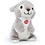 Trudi Pluchen grijs konijntje (11 cm)