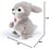 Trudi Pluchen grijs konijntje (11 cm)