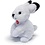 Trudi Pluchen wit konijntje (10cm)