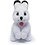 Trudi Pluchen wit konijntje (10cm)