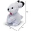 Trudi Pluchen wit konijntje (10cm)