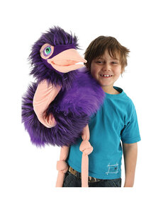 The Puppet Company Handpop Struisvogel 74cm