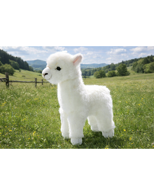 BIColini Staande knuffel Alpaca 28cm
