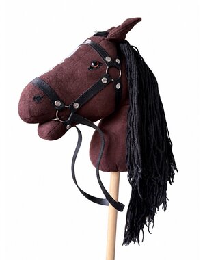 ByTOIZZ Hobby horse open mond bruin