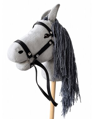 ByTOIZZ Hobby horse open mond grijs
