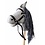 ByTOIZZ Hobby horse open mond grijs