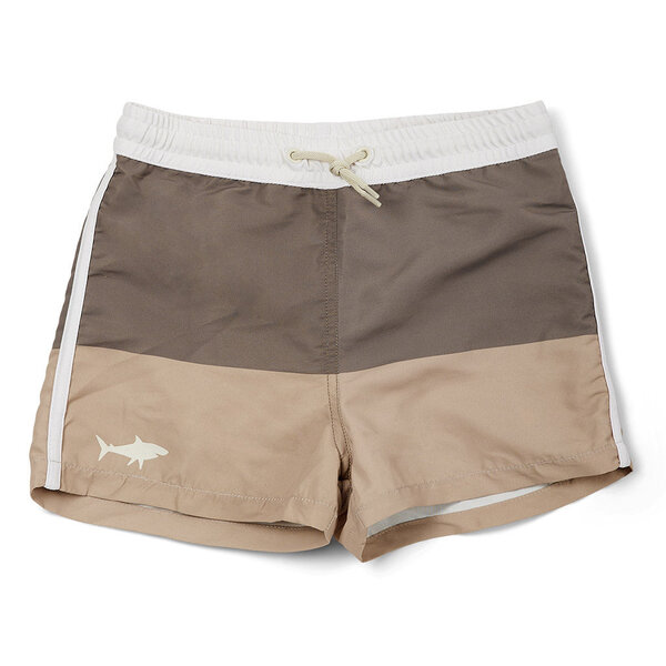 Nuuroo Milo zwembroek bruin/beige -lichte verkleuring