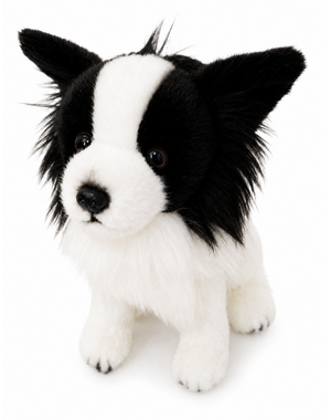 BIColini Zittende zwarte Chihuahua 20cm