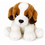 BIColini Zittende Sint Bernard 24cm