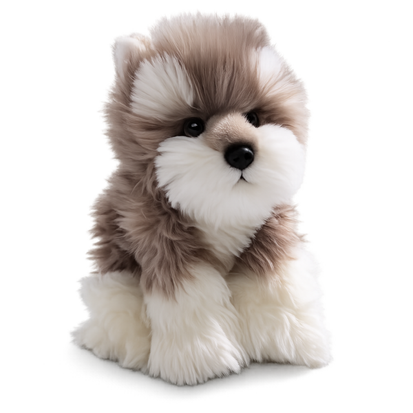 BIColini Zittende Schnauzer 22 cm