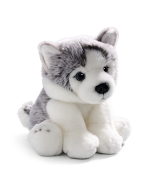 BIColini Zittende Husky pup 22cm