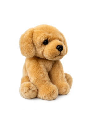 BIColini Zittende Golden Retriever pup 23cm