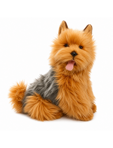 BIColini Pluche Zittende Yorkshire Terrier 37 cm
