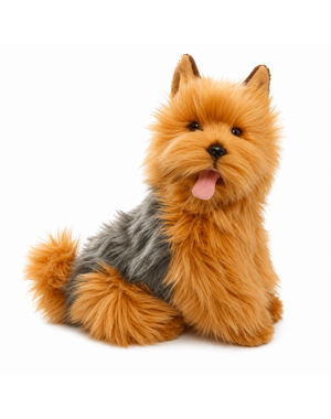 BIColini Pluche Zittende Yorkshire Terrier 37 cm