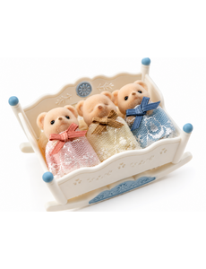Sylvanian Families Drieling slapende Biscuit beer (5866)