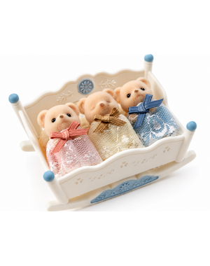 Sylvanian Families Drieling slapende Biscuit beer (5866)