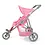 Mamamemo Tweeling Poppenbuggy roze