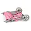 Mamamemo Tweeling Poppenbuggy roze