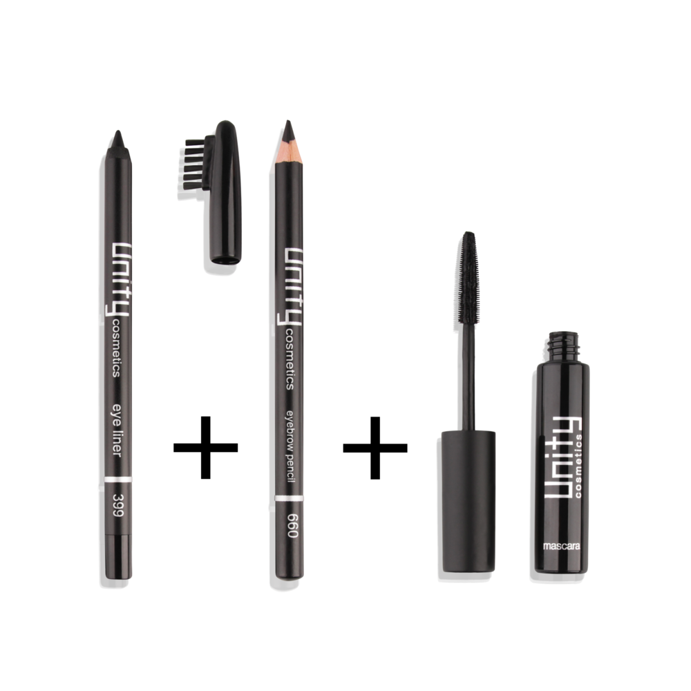 Eye pencil & Eyebrow pencil & Mascara | Black Eye pencil & Eyebrow pencil & Mascara | Black