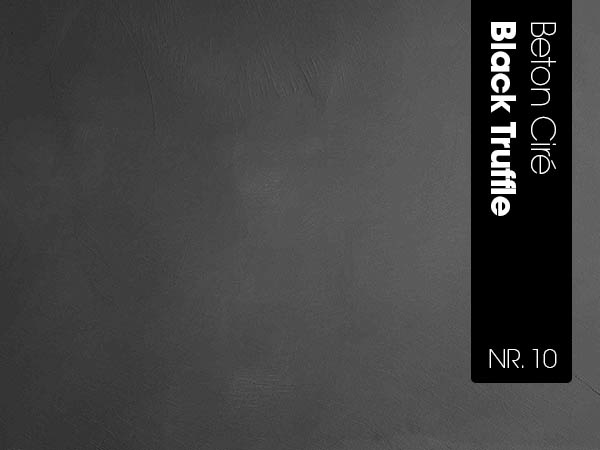 Beton Cire Paket - PRO serie: 10. Black Truffle