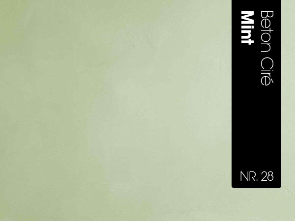 Beton Cire Paket - PRO serie: 28. Mint