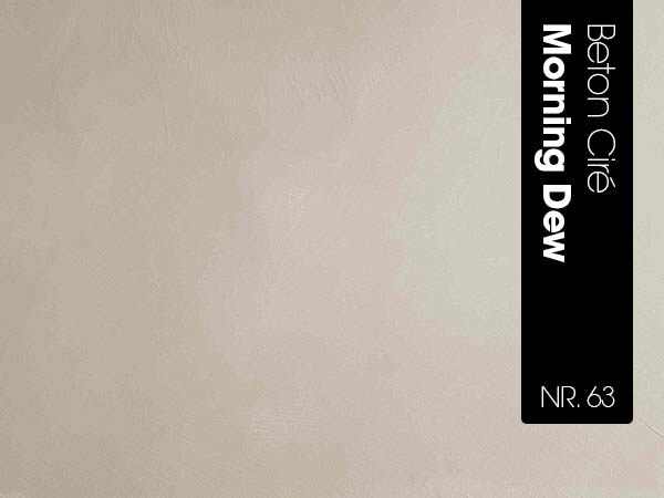 Beton Cire Paket - PRO serie: 63. Morning Dew