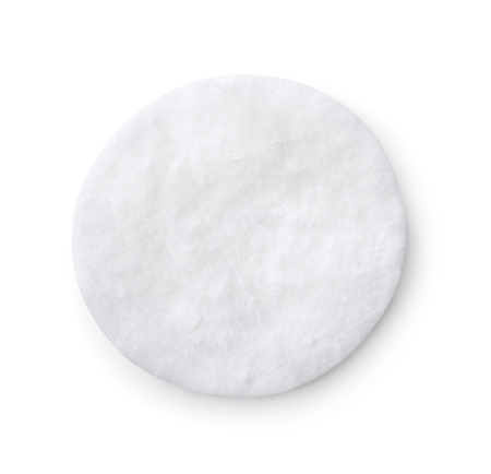 The Silcot Sponge Touch pads compared to a conventional cotton pad from the drugstore. 
