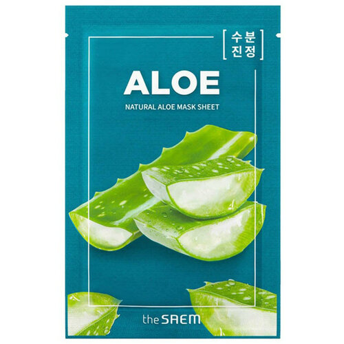 The Saem Natural Aloe Sheet Mask The Saem Natural Aloe Sheet Mask
