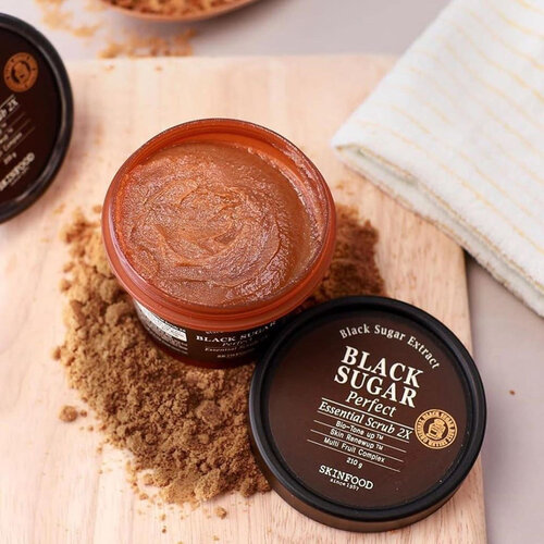 Skinfood Black Sugar Perfect Essential Scrub 2x Skinfood Black Sugar Perfect Essential Scrub 2x
