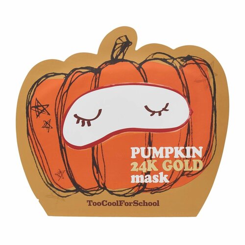 Pumpkin 24k Gold Mask Pumpkin 24k Gold Mask
