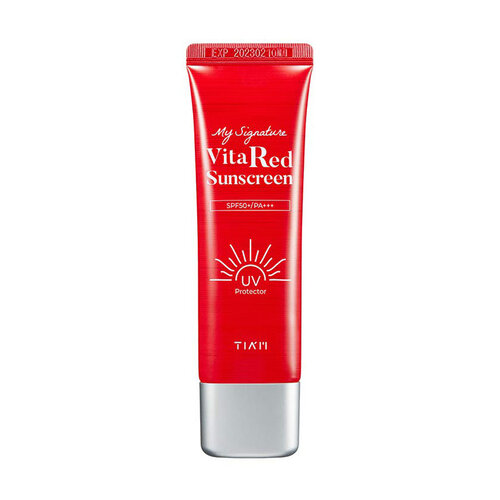 TIA'M My Signature Vita Red Sunscreen SPF50+ PA+++ TIA'M My Signature Vita Red Sunscreen SPF50+ PA+++