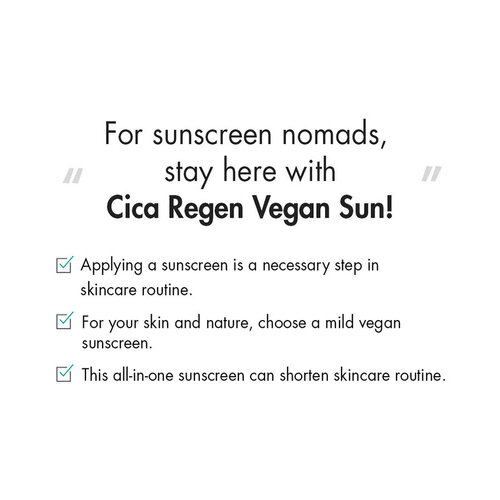 Dr. Ceuracle Cica Regen Vegan Sun Dr. Ceuracle Cica Regen Vegan Sun