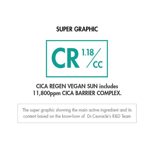 Dr. Ceuracle Cica Regen Vegan Sun Dr. Ceuracle Cica Regen Vegan Sun