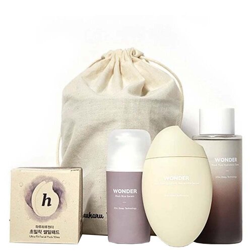 Haruharu Wonder Black Rice Limited Pouch Set Haruharu Wonder Black Rice Limited Pouch Set