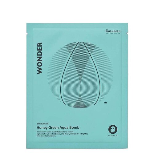 Haruharu Wonder Honey Green Aqua Bomb Mask Haruharu Wonder Honey Green Aqua Bomb Mask