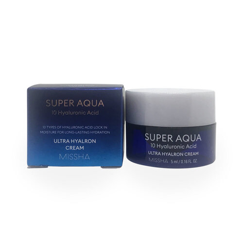 Missha Super Aqua Ultra Hyaluron Cream (Miniatuur Versie) Missha Super Aqua Ultra Hyaluron Cream (Miniatuur Versie)