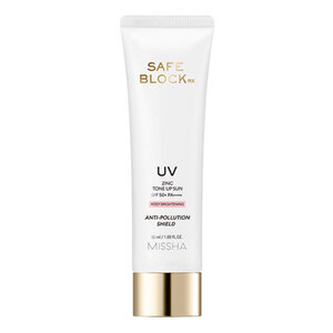 Missha Safe Block Rx Zinc Tone Up Sun [Rosy Brightening] SPF50+Pa++++