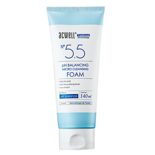 ACWELL No 5.5 pH Balancing Micro Cleansing Foam ACWELL No 5.5 pH Balancing Micro Cleansing Foam