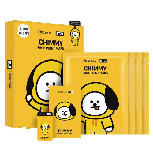 Mediheal BT21 Chimmy Face Point Mask Mediheal BT21 Chimmy Face Point Mask