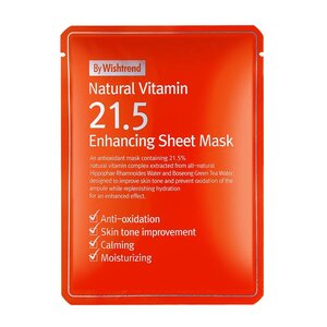 By Wishtrend Natural Vitamin 21.5 Enhancing Sheet Mask By Wishtrend Natural Vitamin 21.5 Enhancing Sheet Mask