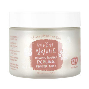Organic Flowers Peeling Finger Mitt - Moisture Care